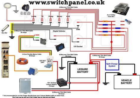 12v bus wiring diagram